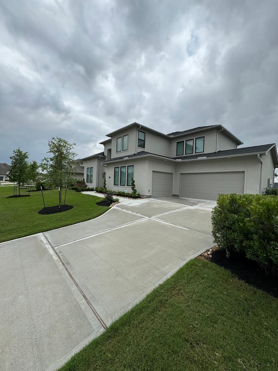 Stucco Building Transformation in The Woodlands
