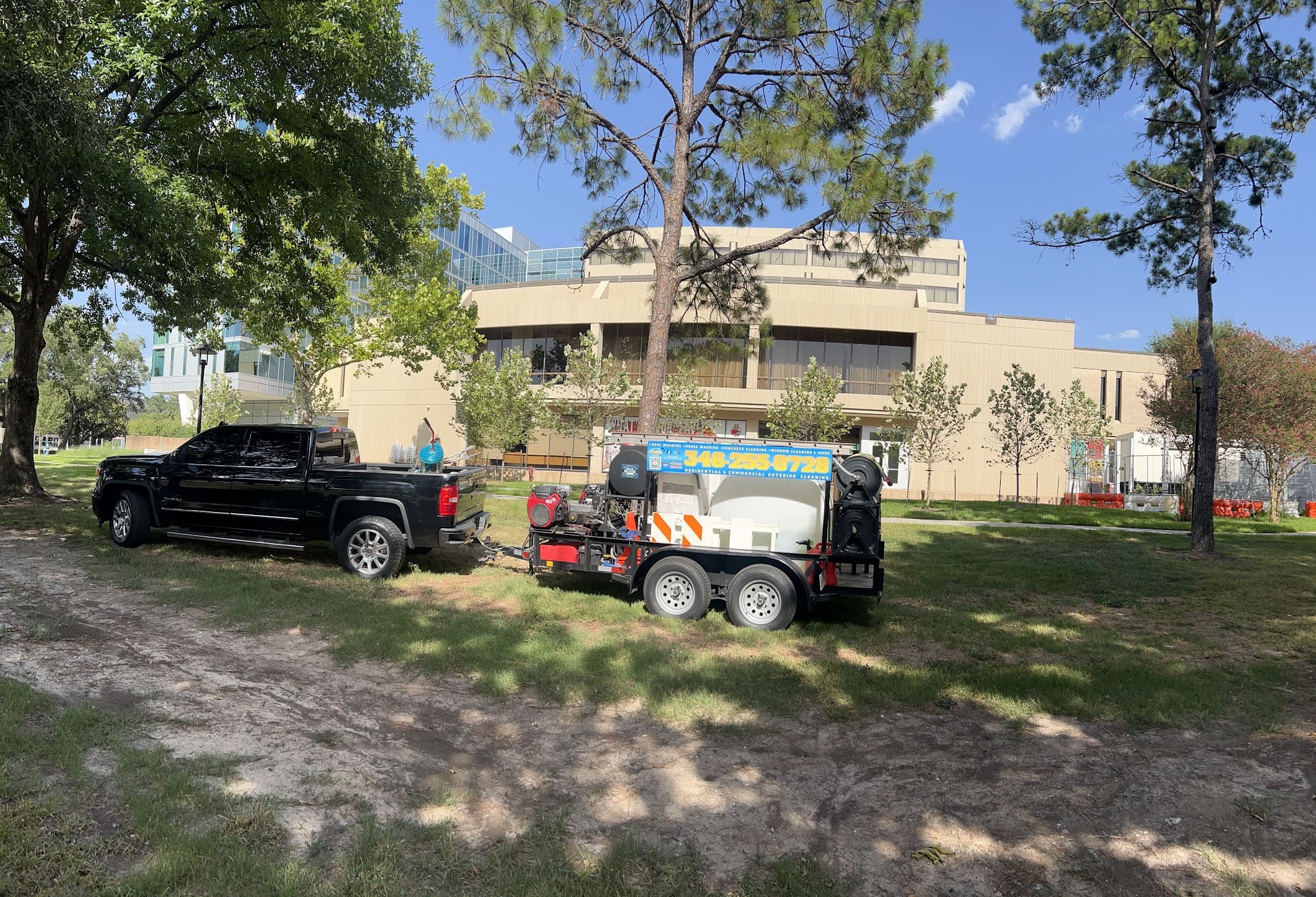 University of Houston SoftWash Building and Concrete Cleaning