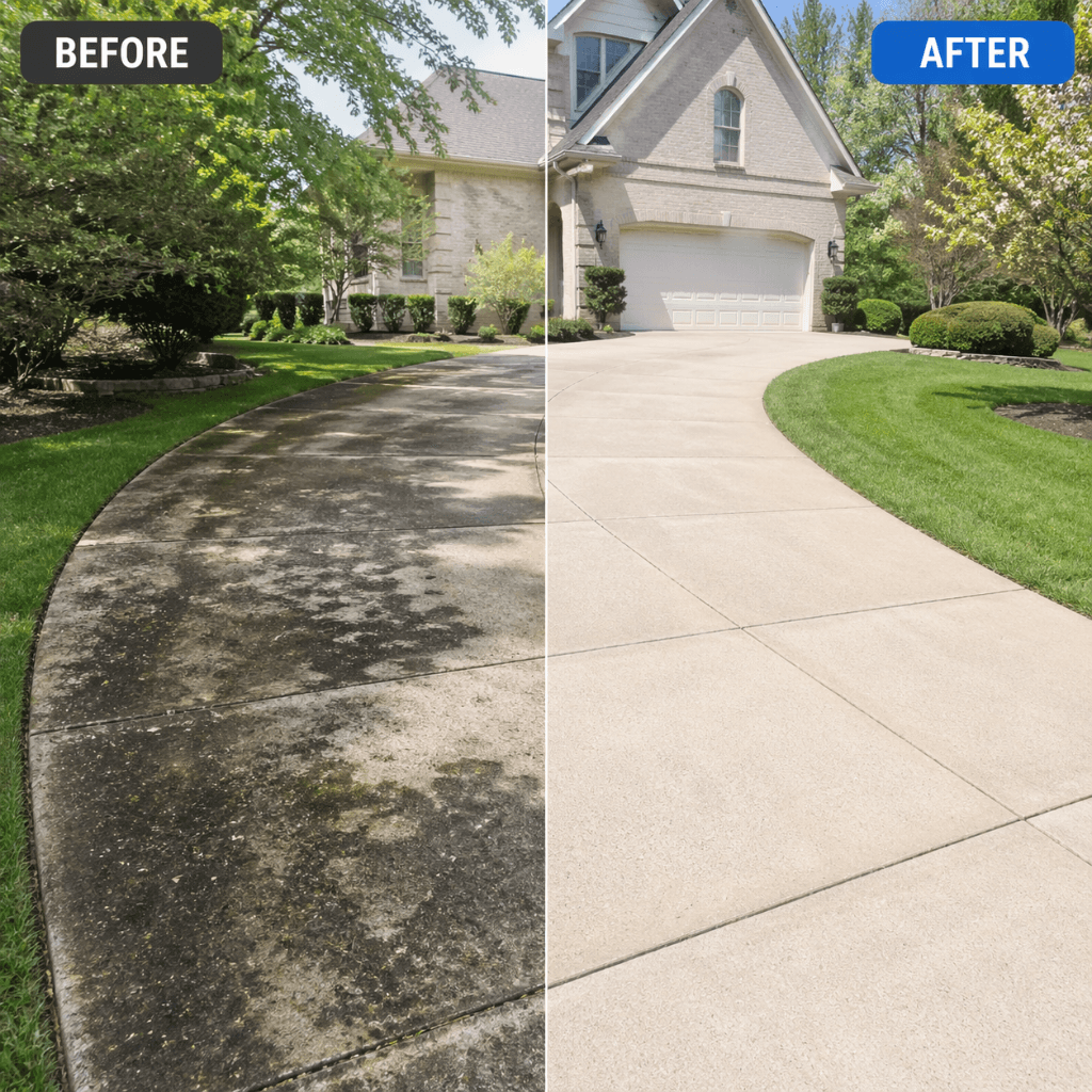 Drive Way Cleaning in Humble