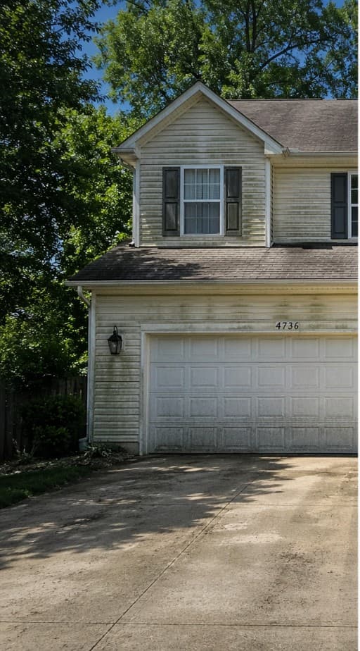 House Washing & Driveway Cleaning — before