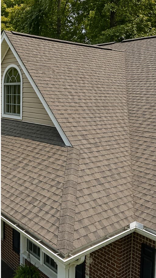 Asphalt Shingle Roof Cleaning — after